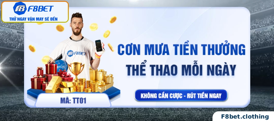 Khuyến mãi cho sảnh thể thao f8